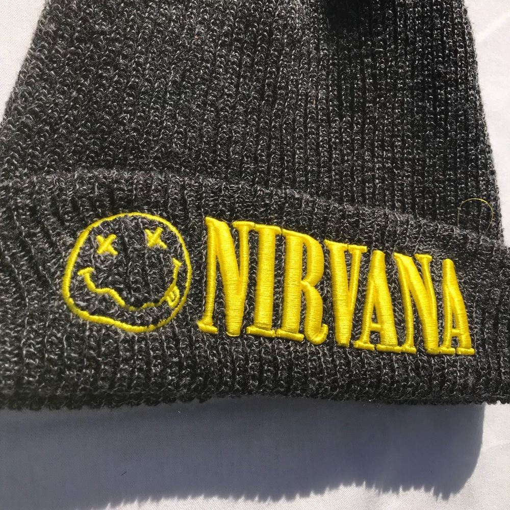 Vintage Nirvana Beanie Hat